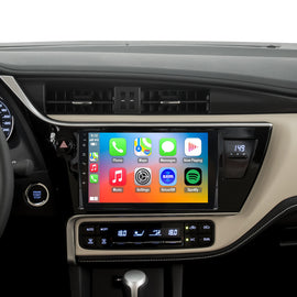 For Toyota Corolla 2017-2019 Radio upgrade,9-inch QLED 8-Core CPU,touch screen Stereo,Wireless CarPlay & Android Auto,keep OEM Controls