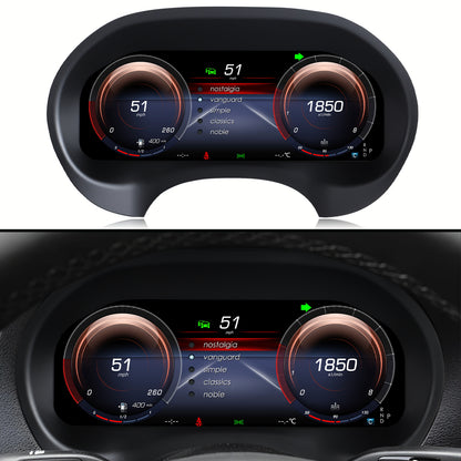 Benz Vito Digital Instrument Cluster 2016-2023 | 12.3" QLED - Topdisplay 2016 2017 2018 2019 2020 2021 2022 2023
