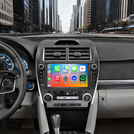 For Toyota Camry 2012-2014 Radio upgrade,9-inch QLED  8-Core CPU,touch screen Stereo,Wireless CarPlay & Android Auto,keep OEM Controls