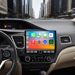 Honda Civic Radio upgrade 2013-2015 CarPlay Stereo Screen - Topdisplay 2013 2014 2015 Replacement Headunit Apple Android Auto Accessories Pantalla Estéreo