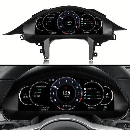 Porsche Panamera Digital Instrument Cluster 2010-2016 | 12.3" QLED - Topdisplay 2010 2011 2012 2013 2014 2015 2016
