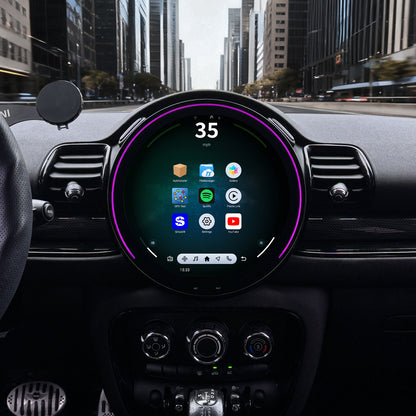 BMW MINI Radio upgrade 2016-2023 CarPlay Stereo Screen - Topdisplay 2016 2017 2018 2019 2020 2021 2022 2023 Replacement Headunit Apple Android Auto Accessories Pantalla Estéreo