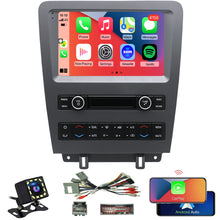 Load image into Gallery viewer, for Ford Mustang 2010-2014 Radio upgrade,9-inch QLED 8-Core CPU,touch screen Stereo,Wireless CarPlay &amp; Android Auto,Free camera