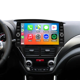 For Subaru WRX 2008-2012 Radio upgrade,10.2-inch QLED  8-Core CPU,touch screen Stereo,Wireless CarPlay & Android Auto,keep OEM Controls