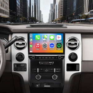 For Ford F150 2013-2014 STX XL Radio upgrade,10.1-inch QLED 8-Core CPU,touch screen Stereo,Wireless CarPlay & Android Auto,Free camera