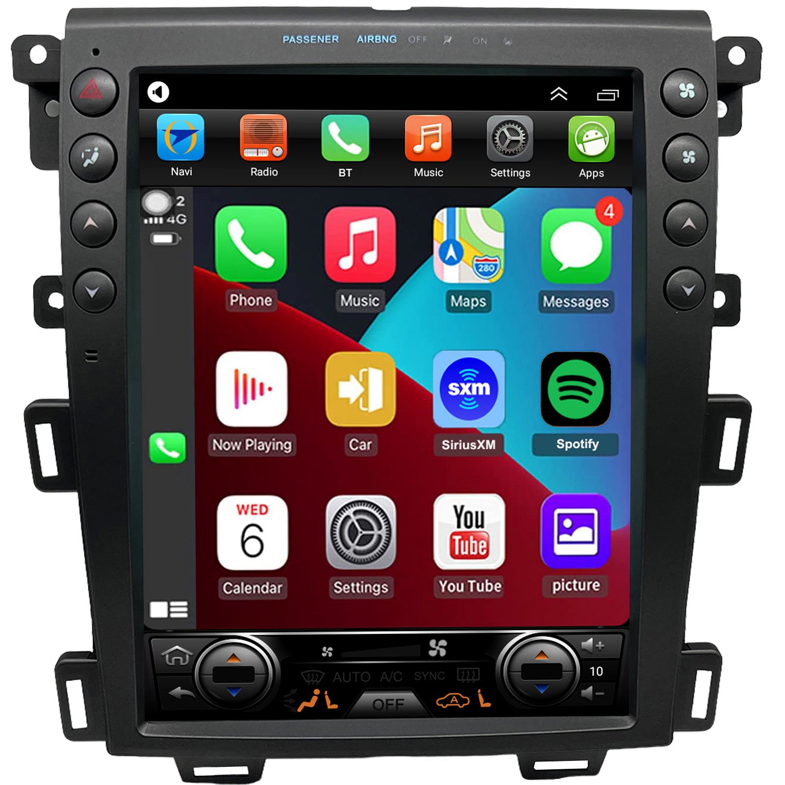 2011 2012 2013 2014 Ford Edge Topdisplay Car headunit replacement