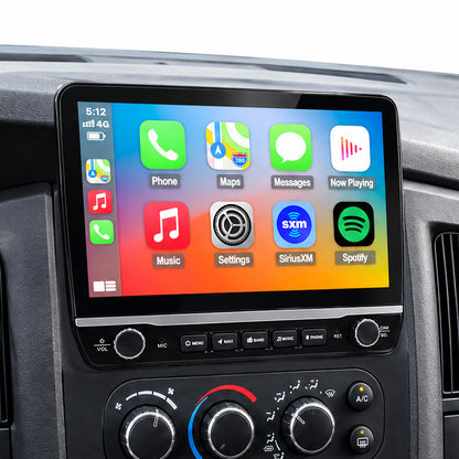 Dodge RAM Radio upgrade 2002-2005 CarPlay Stereo Screen - Topdisplay 2002 2003 2004 2005 Replacement Headunit Apple Android Auto Accessories Pantalla Estéreo