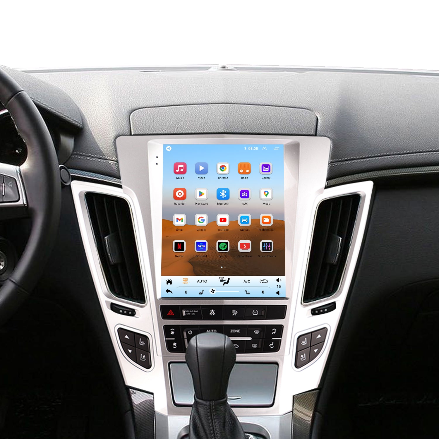 Cadillac CTS Radio upgrade 2008-2014 CarPlay Stereo Screen