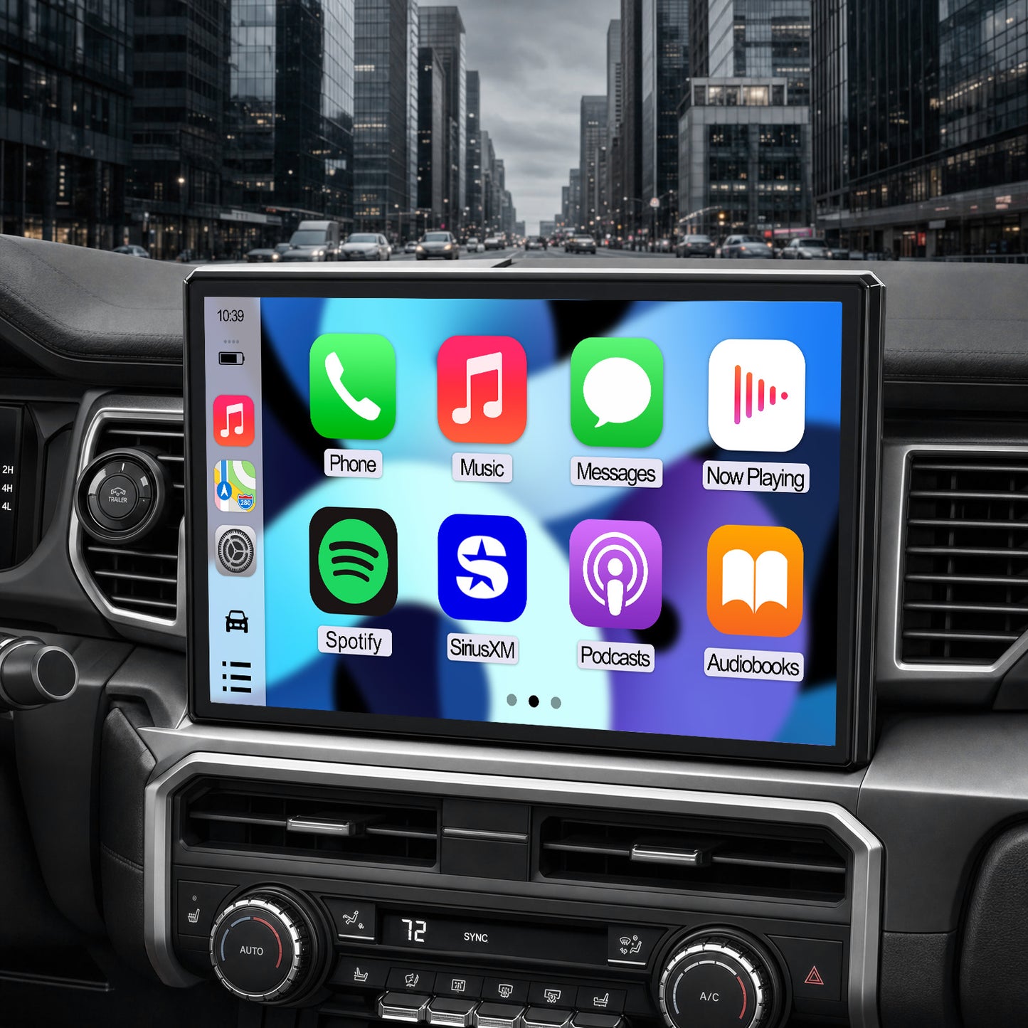 Toyota Tacoma radio 2024-2026 Upgrade CarPlay Screen- Topdisplay 2024 2025 2026 Toyota Tacoma Upgrade Stereo Headunit Apple Carplay Android Auto Pantalla Estéreo