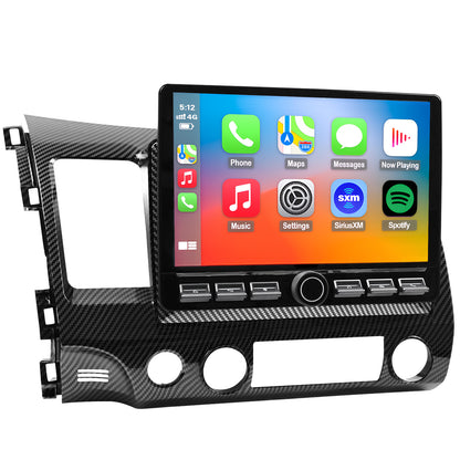 Honda Civic Radio upgrade 2006-2011 CarPlay Stereo Screen - Topdisplay 2006 2007 2008 2009 2010 2011 Replacement Headunit Apple Android Auto Accessories Pantalla Estéreo