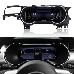 For Ford Mustang 2015-2023 Digital Instrument Cluster,12.3-inch QLED Screen Multiple UI,Wireless carplay,Direct OEM Replacement