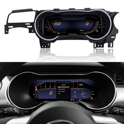 For Ford Mustang 2015-2023 Digital Instrument Cluster,12.3-inch QLED Screen Multiple UI,Wireless carplay,Direct OEM Replacement