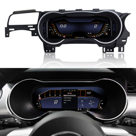 For Ford Mustang 2015-2023 Digital Instrument Cluster,12.3-inch QLED Screen Multiple UI,Wireless carplay,Direct OEM Replacement