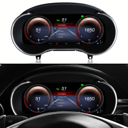 Benz C-Class Digital Instrument Cluster 2016-2020 | 12.3" QLED - Topdisplay 2016 / 2017 / 2018 / 2019 / 2020