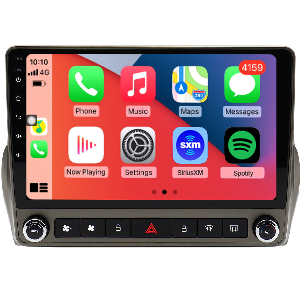 for Chevrolet Chevy Camaro 2010-2015 Radio upgrade,9-inch QLED 8-Core CPU,touch screen Stereo,Wireless CarPlay & Android Auto,keep OEM Controls