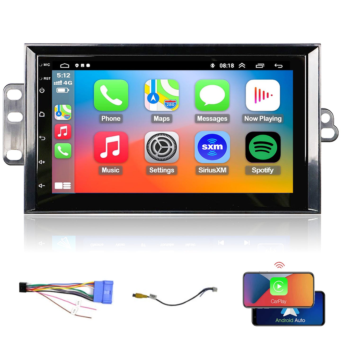 Buick LeSabre Radio upgrade 1995-1999 CarPlay Stereo Screen - Topdisplay 1995 1996 1997 1998 1999 Replacement Headunit Apple Android Auto Accessories Pantalla Estéreo