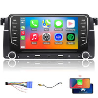 For BMW 320i 2001-2005 Radio upgrade,7-inch QLED  8-Core CPU,touch screen Stereo,Wireless CarPlay & Android Auto,keep OEM Controls