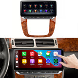 for GMC Acadia 2007-2013 Radio upgrade,10.25-inch QLED 8-Core CPU,touch screen Stereo,Wireless CarPlay & Android Auto,Free camera