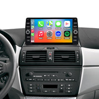 For BMW X3 E83 2004-2010 Radio upgrade,10.2-inch QLED  8-Core CPU,touch screen Stereo,Wireless CarPlay & Android Auto,keep OEM Controls