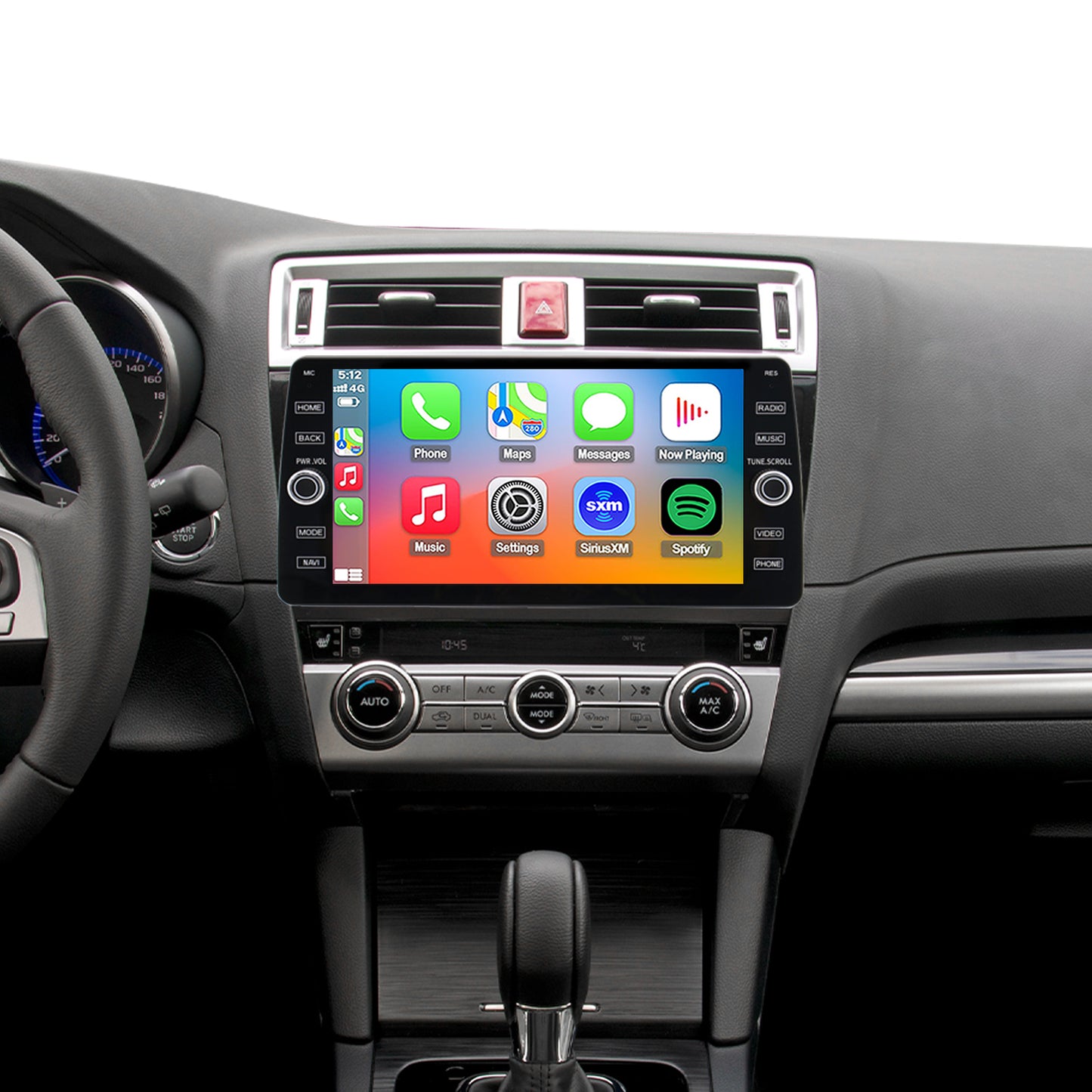 For Subaru Legacy 2015-2019 Radio upgrade,10.2-inch QLED  8-Core CPU,touch screen Stereo,Wireless CarPlay & Android Auto,keep OEM Controls