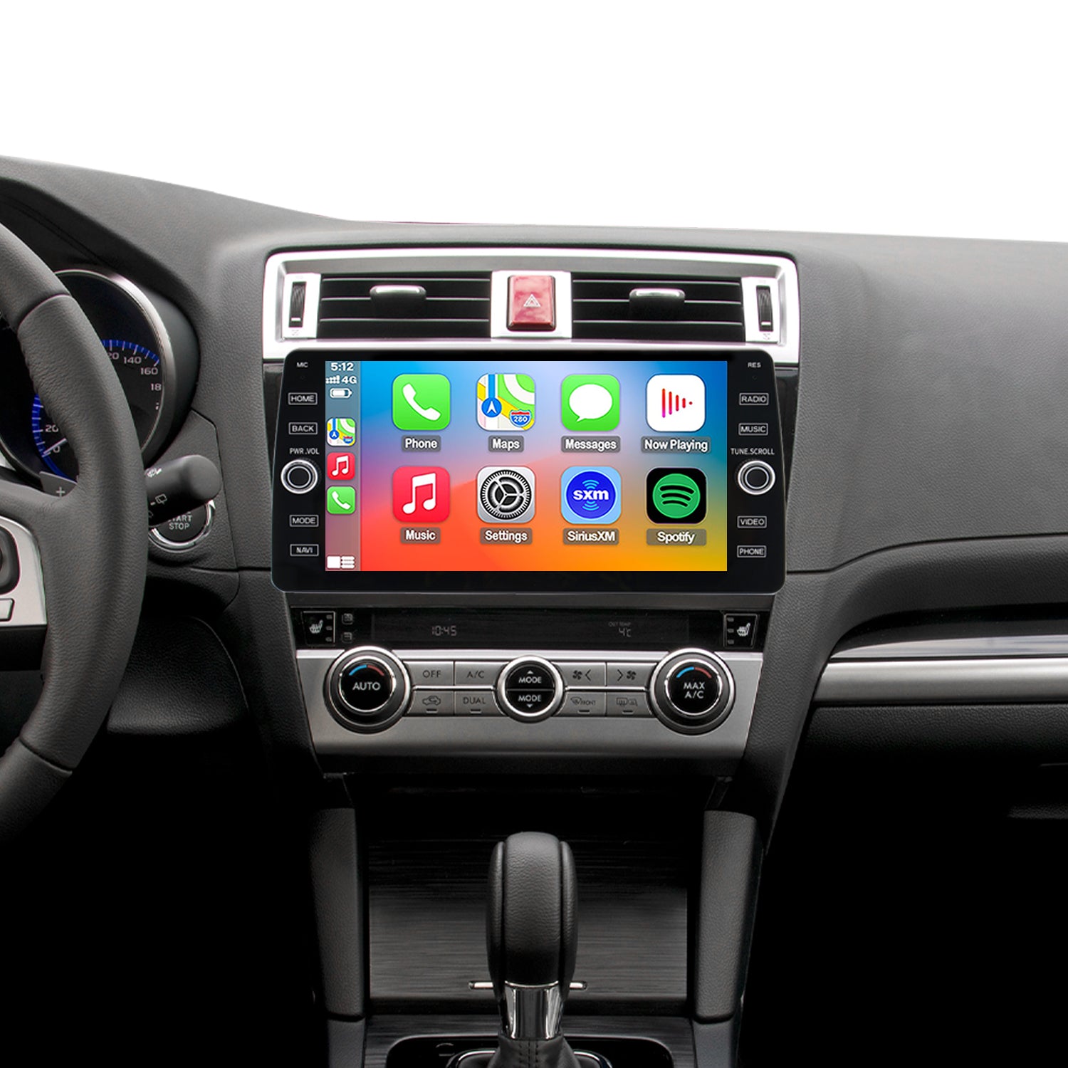 For Subaru Legacy 2015-2019 Radio upgrade,10.2-inch QLED  8-Core CPU,touch screen Stereo,Wireless CarPlay & Android Auto,keep OEM Controls