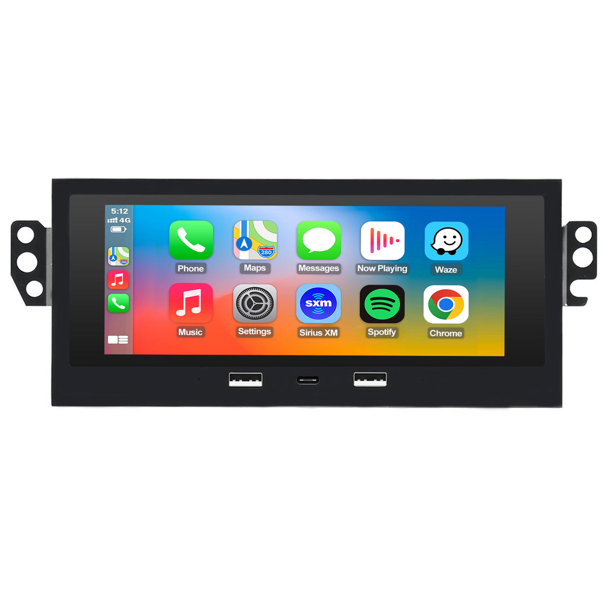 For Chevrolet Chevy Corvette C5 1997-2004 Radio upgrade,6.8-inch QLED  8-Core CPU,touch screen Stereo,Wireless CarPlay & Android Auto，Free camera