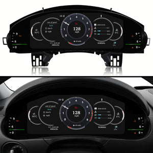 Porsche Cayenne Digital Instrument Cluster 2002-2009 | 12.3" QLED - Topdisplay 2002 2003 2004 2005 2006 2007 2008 2009