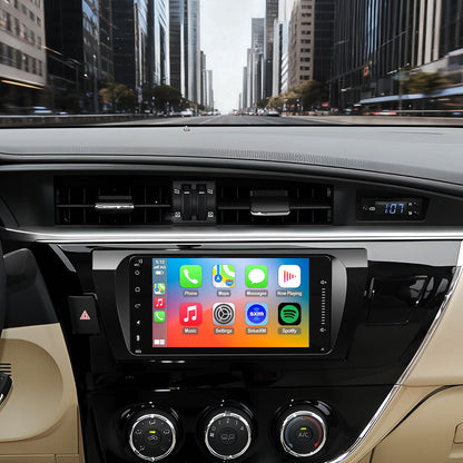For Toyota Corolla 2014 2015 2016 Radio Upgrade, 9-inch QLED 8-Core CPU, Touch Screen Stereo,Wireless CarPlay & Android Auto,Free backup camera, keep OEM Controls