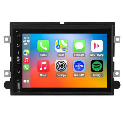 Ford Mustang Stereo replacement 2005-2009 CarPlay Radio Screen-Topdisplay 2005 2006 2007 2008 2009 Mustang Upgrade Headunit Apple Carplay Android Auto Accessories Pantalla Estéreo