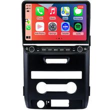 Load image into Gallery viewer, for Ford F150 2009-2012 Radio upgrade,10.1-inch QLED 8-Core CPU,touch screen Stereo,Wireless CarPlay &amp; Android Auto,Free camera,Manual AC ONLY