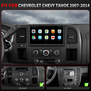 Chevy Tahoe Radio upgrade 2007-2014 CarPlay Stereo Screen - Topdisplay 2007 2008 2009 2010 2011 2012 2013 2014 Chevrolet Replacement