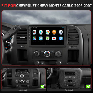 Chevy Monte Carlo Radio upgrade 2006-2007 CarPlay Stereo Screen - Topdisplay 2006 2007 Chevrolet Replacement
