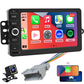 Chevy Avalanche Radio upgrade 2003-2006 CarPlay Stereo Screen-Topdisplay 2003 2004 2005 2006 Chevrolet Replacement Headunit Apple Android Auto Accessories Pantalla Estéreo