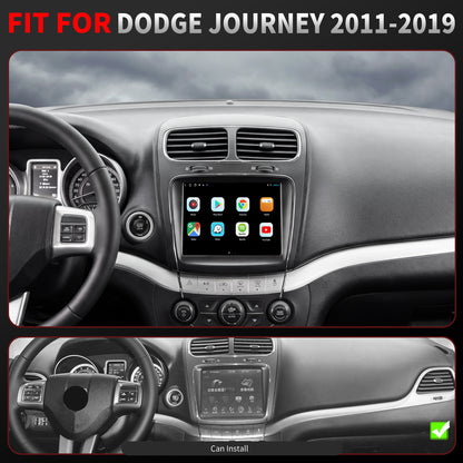 Dodge Journey Radio upgrade 2011-2019 CarPlay Stereo Screen-Topdisplay 2011 2012 2013 2014 2015 2016 2017 2018 2019 Replacement Headunit Apple Android Auto Accessories Pantalla Estéreo