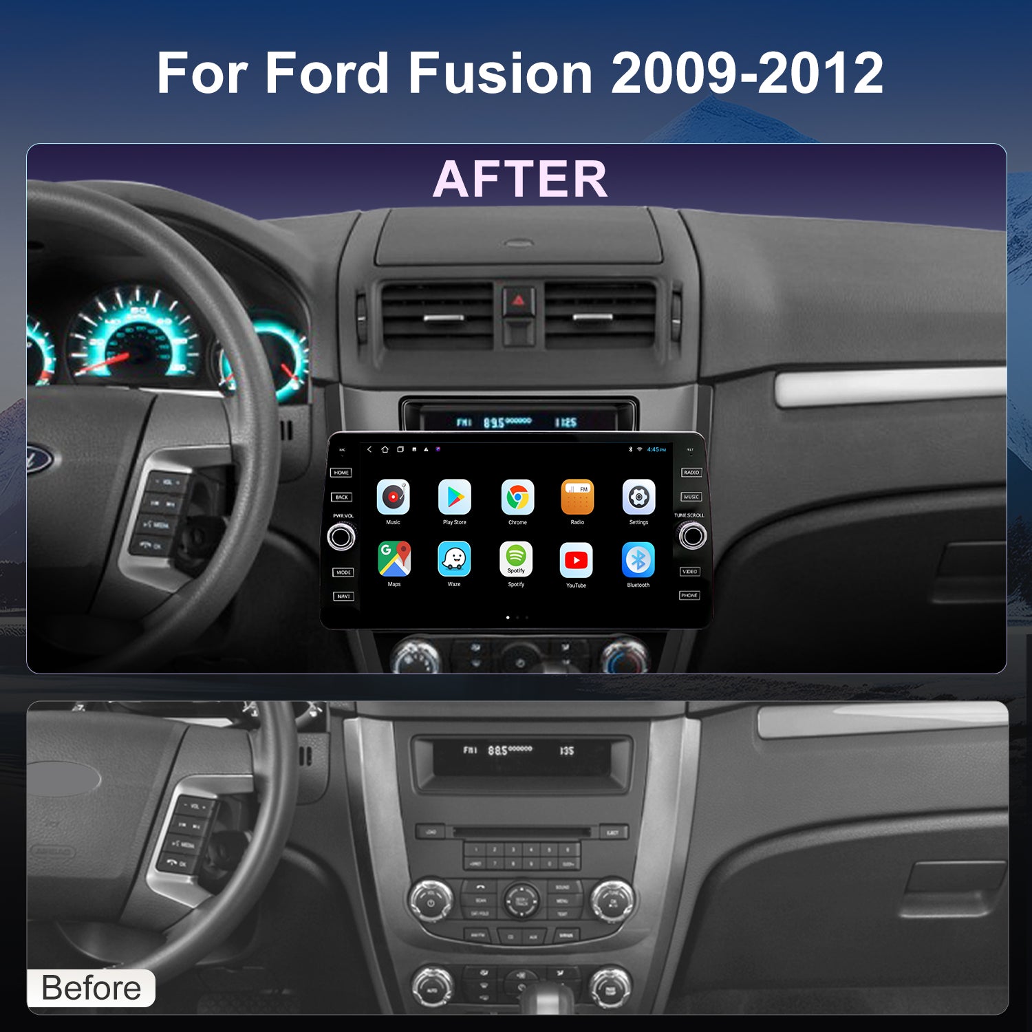 Ford Fusion Stereo 2010