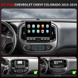 Chevy Colorado Radio upgrade 2015-2019 CarPlay Stereo Screen - Topdisplay 2015 2016 2017 2018 2019 Chevrolet Replacement Headunit Apple Android Auto Accessories Pantalla Estéreo