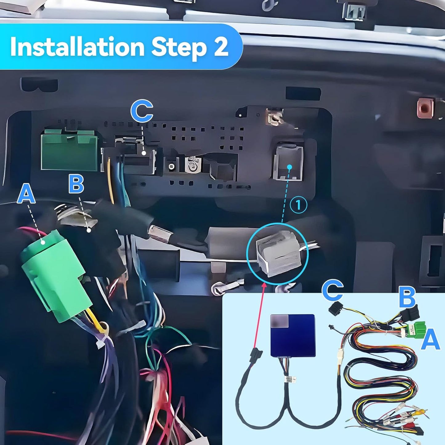 Fiber box for Chevrolet GMC selected model with Bose sound system