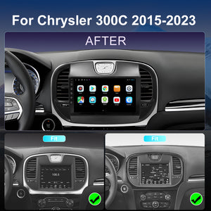 2015 2016 2017 2018 2019 2020 2021 2022 2023 Chrysler 300C Car Stereo Replacement Headunit Apple Android Auto Accessories Pantalla Estéreo