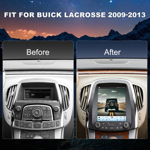 Buick Lacrosse Radio upgrade 2009-2013 CarPlay Stereo Screen - Topdisplay 2009 2010 2011 2012 2013 Replacement Headunit Apple Android Auto Accessories Pantalla Estéreo