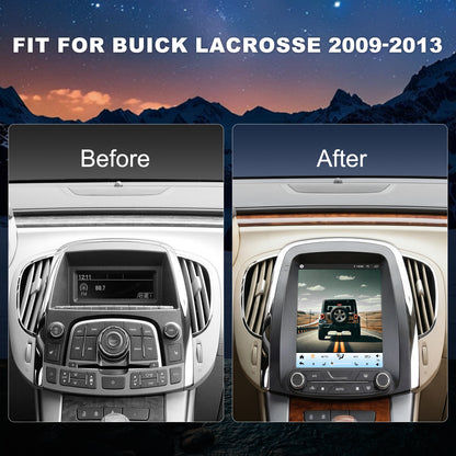 Buick Lacrosse Radio upgrade 2009-2013 CarPlay Stereo Screen - Topdisplay 2009 2010 2011 2012 2013 Replacement Headunit Apple Android Auto Accessories Pantalla Estéreo