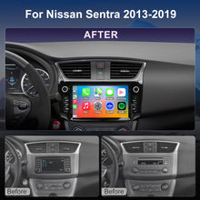 Load image into Gallery viewer, For Nissan Sentra 2013-2019 Radio upgrade,9-inch QLED 8-Core CPU,touch screen Stereo,Wireless CarPlay &amp; Android Auto,keep OEM Controls