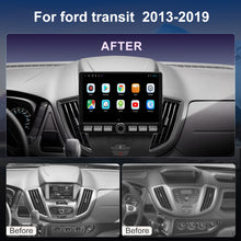 Load image into Gallery viewer, For Ford Transit 2013-2019 Radio upgrade,10.2-inch QLED 8-Core CPU,touch screen Stereo,Wireless CarPlay &amp; Android Auto,keep OEM Controls
