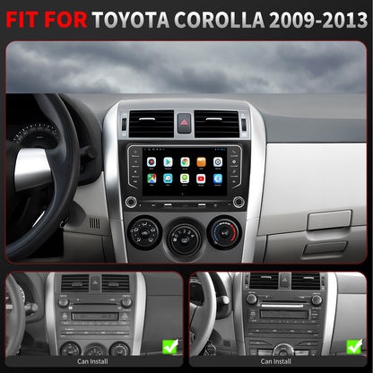 Toyota Corolla 2009 2010 2011 2012 2013  Car Headunit Replacement