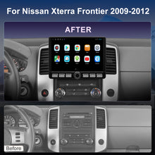 Load image into Gallery viewer, For Nissan Xterra 2009-2012 Radio upgrade,10.2-inch QLED 8-Core CPU,touch screen Stereo,Wireless CarPlay &amp; Android Auto,keep OEM Controls