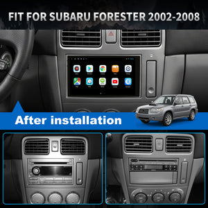 For Subaru Forester 2002-2008 radio Upgrade CarPlay Screen- Topdisplay 2002 2003 2004 2005 2006 2007 2008 Subaru Forester Upgrade Stereo Headunit Apple Carplay Android Auto Pantalla Estéreo
