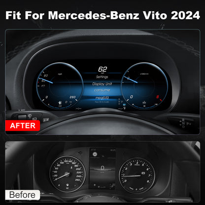 Benz Vito Digital Instrument Cluster 2024 | 12.3" QLED - Topdisplay 2024
