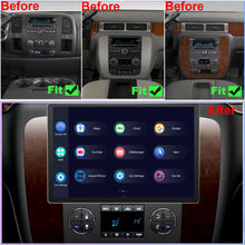 Load image into Gallery viewer, Chevy Tahoe Radio upgrade 2007-2013 CarPlay Stereo Screen - Topdisplay  2007 2008 2009 2010 2011 2012 2013 Chevrolet Replacement Headunit Apple Android Auto Accessories Pantalla Estéreo 
