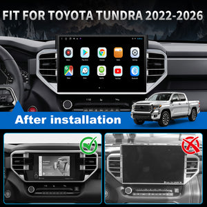 Toyota Tundra radio 2022-2026 Upgrade CarPlay Screen- Topdisplay 2022 2023 2024 2025 2026 Toyota Tundra Upgrade Stereo Headunit Apple Carplay Android Auto Pantalla Estéreo