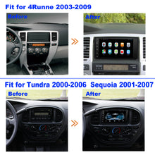 Load image into Gallery viewer, for Toyota 4Runner 2003-2009 Radio upgrade,7-inch QLED 8-Core CPU,touch screen Stereo,Wireless CarPlay &amp; Android Auto,Back camera