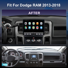 Load image into Gallery viewer, For Dodge RAM 2013-2018 Radio upgrade,10.1-inch QLED 8-Core CPU,touch screen Stereo,Wireless CarPlay &amp; Android Auto,Free camera